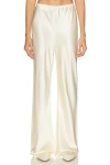 Eaves Loretta Silk Pants In White
