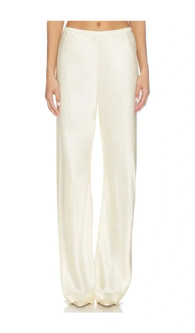 EAVES LORETTA SILK PANTS