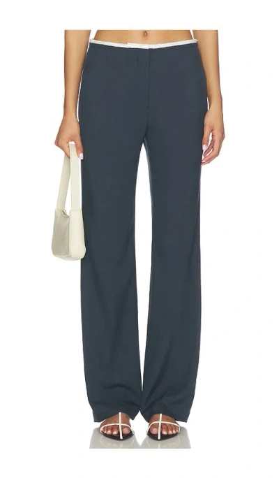 Eaves Lyla Decon Trouser In Blue