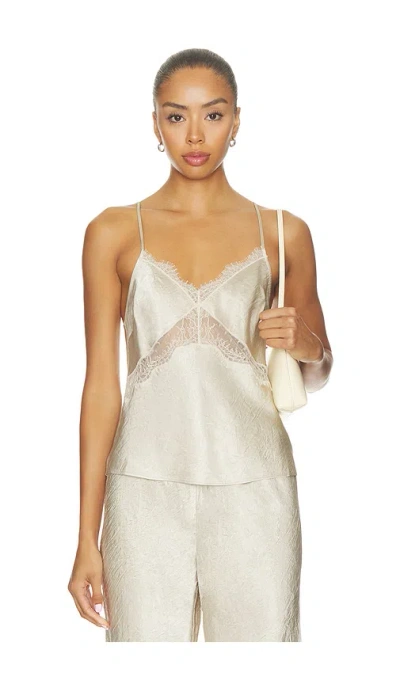 Eaves Mela Top In Silver