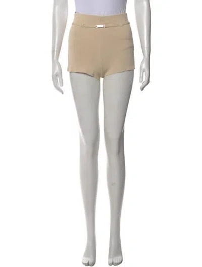 Pre-owned Eaves Mini Shorts In Neutral
