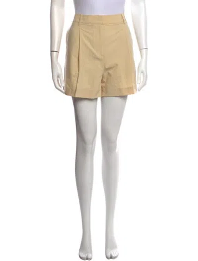 Pre-owned Eaves Mini Shorts In Neutrals
