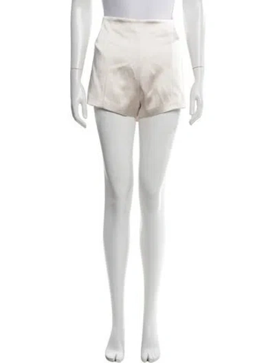 Pre-owned Eaves Mini Shorts In White