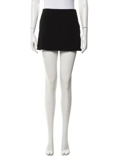 Pre-owned Eaves Mini Skirt In White