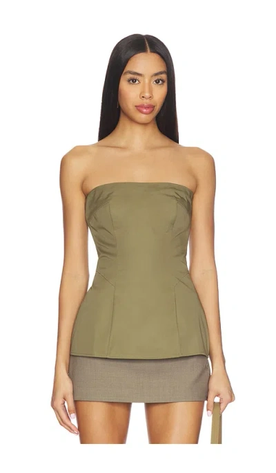 Eaves Nadia Top In Green