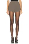 Eaves Naftali Mini Short In Gray