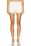 Eaves Naftali Mini Short In White