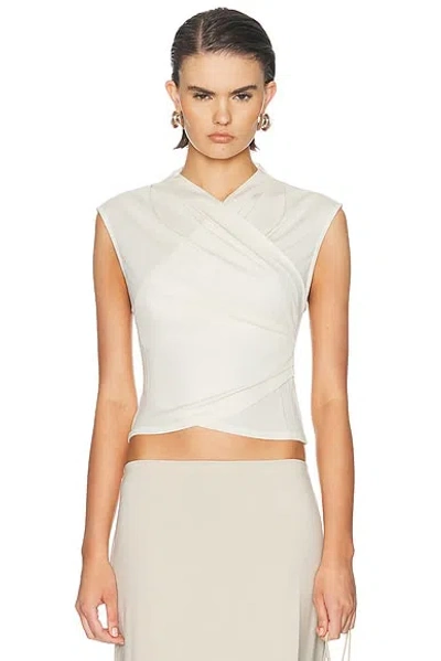 Eaves Nela Top In Ivory