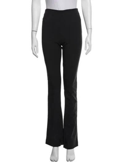 Pre-owned Eaves Nylon Flared Pants In Black