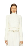 Eaves Oaklyn Sweater In Ivory