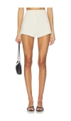 Eaves Ilya Tailored Micro Short In White