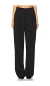 Eaves Phora Classic Suiting Pant In 블랙