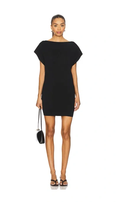 Eaves Rebecca Mini Dress In Black