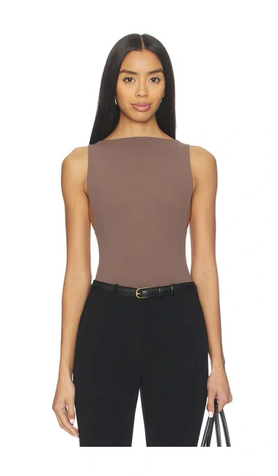 Eaves Rian Bodysuit In Brown