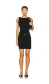 Eaves Roan Mini Dress In Black