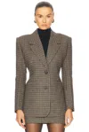 Eaves Rona Blazer In Plaid