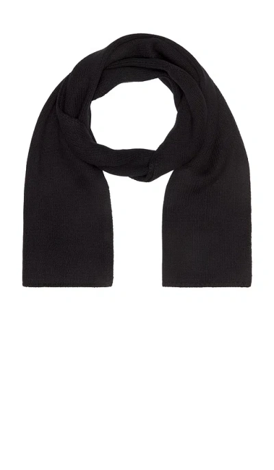 Eaves Rufus Knit Scarf In 블랙