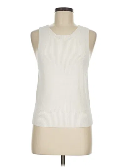 Pre-owned Eaves Sleeveless T-shirt In Ivory
