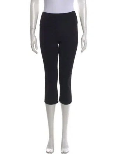 Pre-owned Eaves Straight Leg Pants In Black
