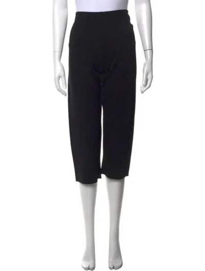 Pre-owned Eaves Straight Leg Pants In Black