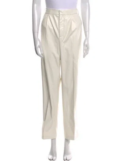 Pre-owned Eaves Straight Leg Pants In White