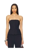 Eaves Bennet Tech Suiting Top In Navy