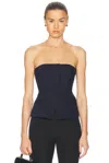 Eaves Bennet Tech Suiting Top In Navy