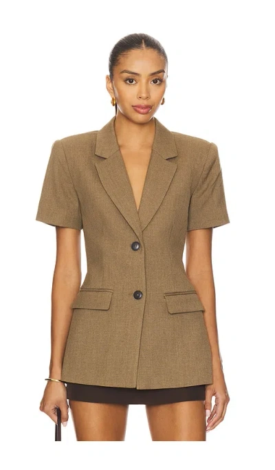 Eaves Tamim Blazer In Brown
