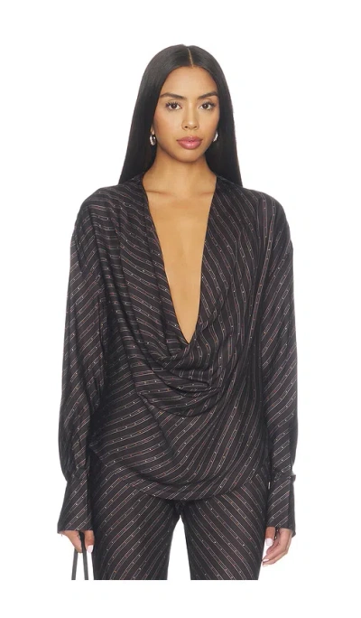 Eaves Taylor Top In Gray