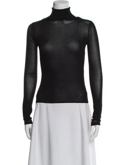 Pre-owned Eaves Turtleneck Long Sleeve Top In Gray