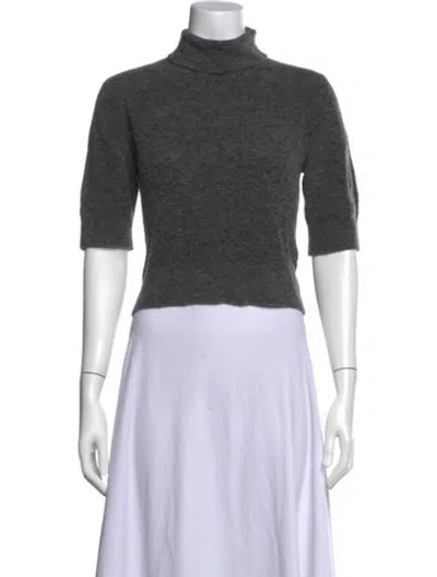 Pre-owned Eaves Turtleneck Sweater In Grey