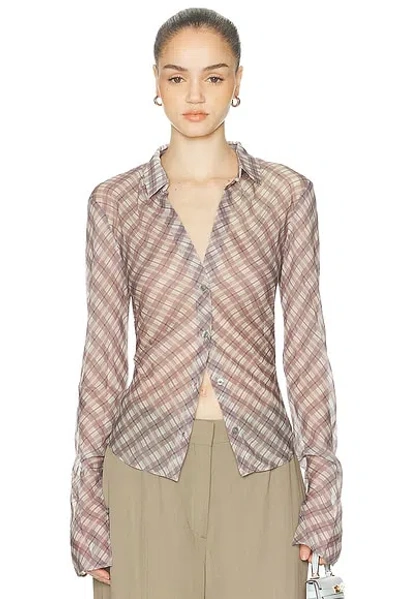 Eaves Vienna Top In Transparent