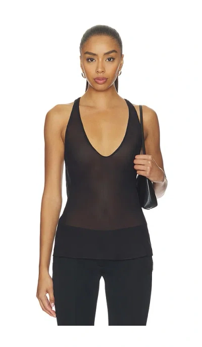 Eaves Vivian Top In Black