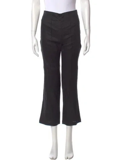 Pre-owned Eaves Wide Leg Pants In Black