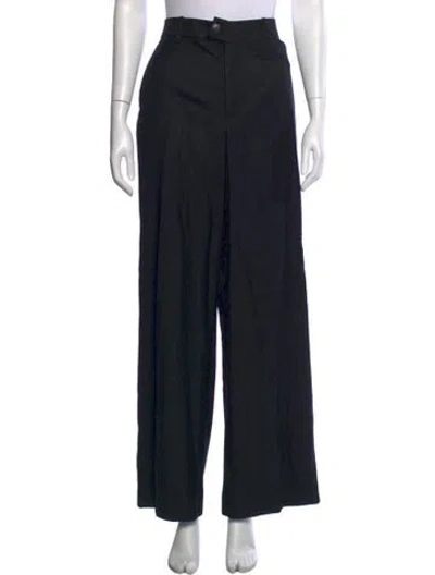 Pre-owned Eaves Wide Leg Pants In Black