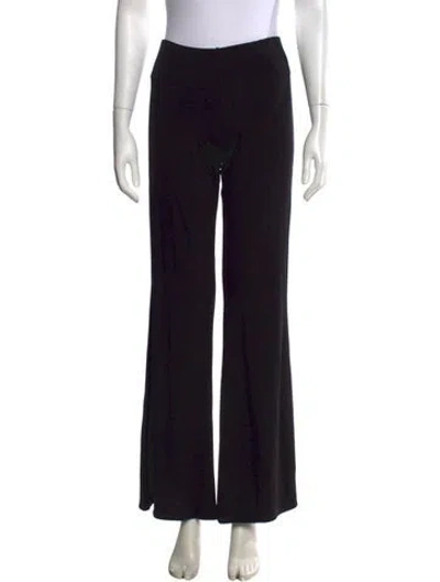 Pre-owned Eaves Wide Leg Pants In Black