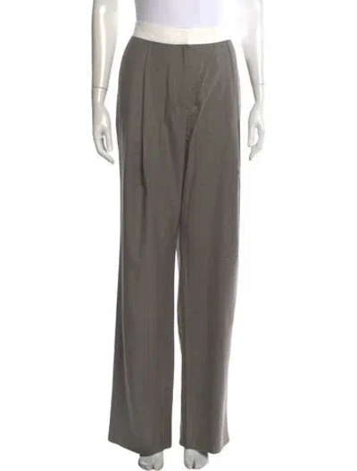Pre-owned Eaves Wide Leg Pants In Grey