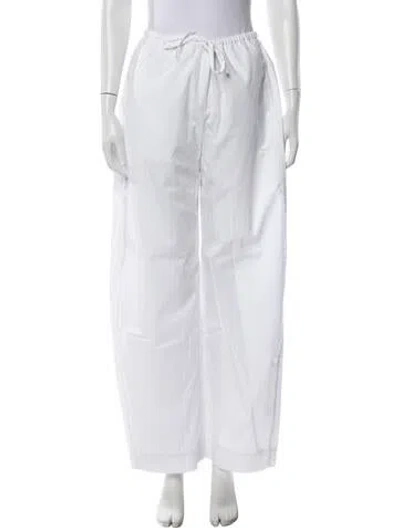 Pre-owned Eaves Wide Leg Pants W/ Tags In White