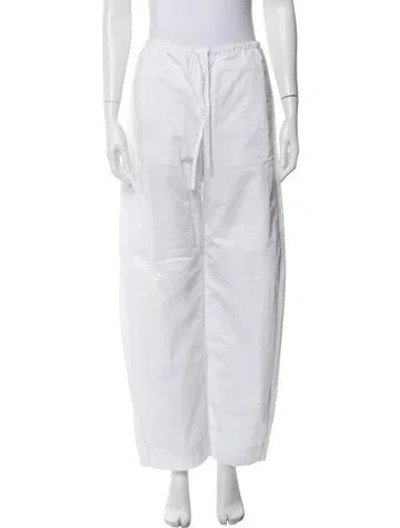 Pre-owned Eaves Wide Leg Pants In White