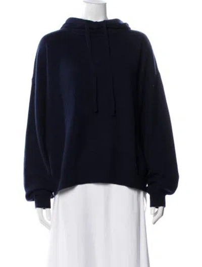 Pre-owned Eaves Wool Crew Neck Sweater W/ Tags In Blue