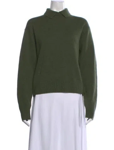 Pre-owned Eaves Wool Sweater In Green