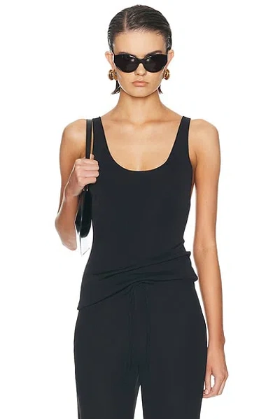 Eaves X Blake Evin Auden Knit Tank In Black