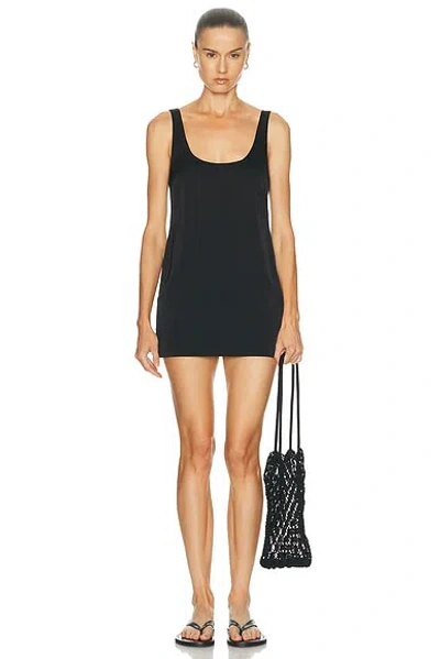 Eaves X Blake Evin Veda Mini Dress In Black