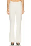 Eaves X Coco Auda Polished Crepe Pant In White