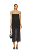Eaves X Coco Ettore Maxi Dress In Black