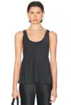 Eaves X Coco Nico Silk Tank In Black