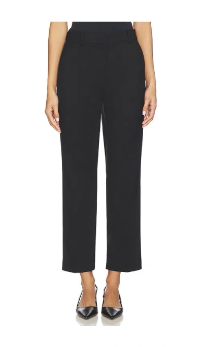Eaves X Jasmine Tookes Jodi Classic Suiting Cropped Pant In Black