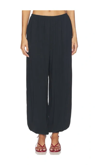 Eaves X Jasmine Tookes Kai Balloon Pant In Black