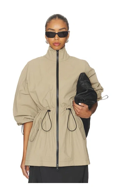 Eaves X Jasmine Tookes Luna Parka In Brown