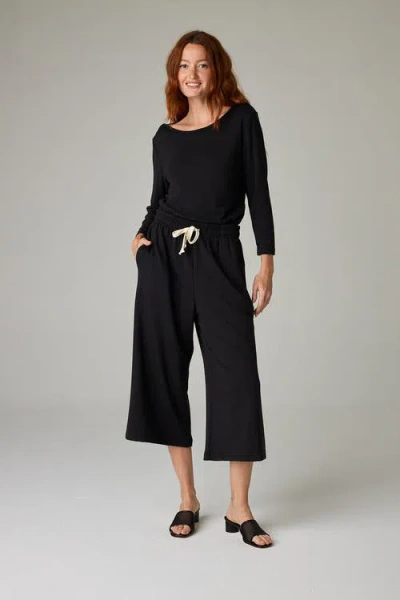 EAVOLU EAVOLU BAIKAL ECO-LUXE FLEECE CROP PANT